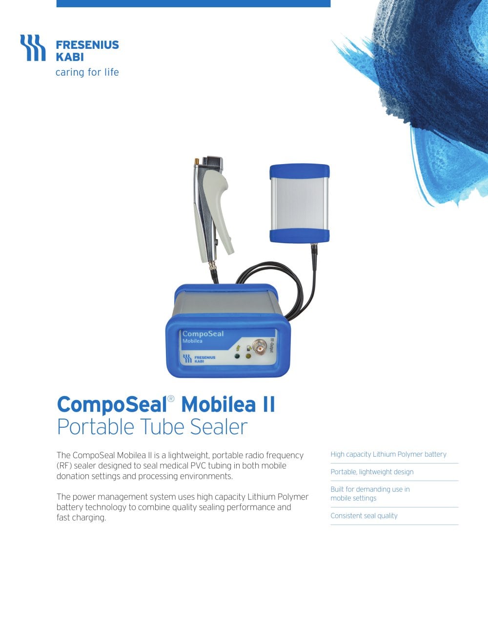 CompoSeal&reg;  Mobilea II - Fresenius Kabi
