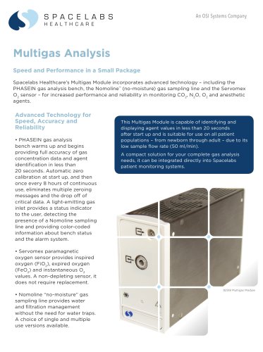 MULTIGAS ANALYSIS