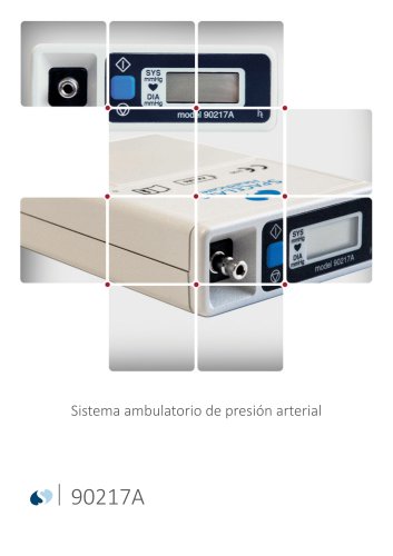Sistema ambulatorio de presi&oacute;n arterial 90217A