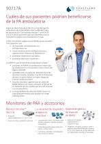 Sistema ambulatorio de presión arterial 90217A-3