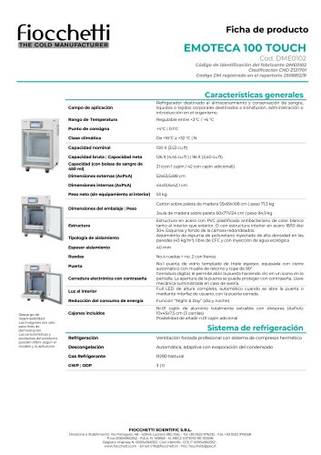 EMOTECA 100 ECT-F TOUCH