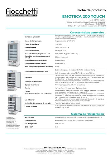 EMOTECA 200 ECT-F TOUCH