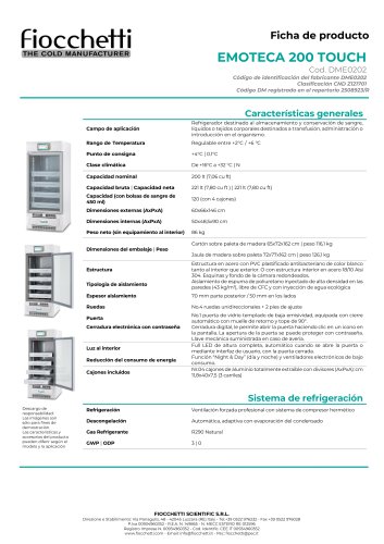 EMOTECA 200 ECT-F TOUCH