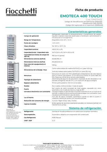 EMOTECA 400 ECT-F TOUCH