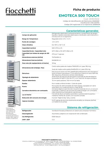 EMOTECA 500 TOUCH
