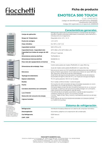 EMOTECA 500 TOUCH