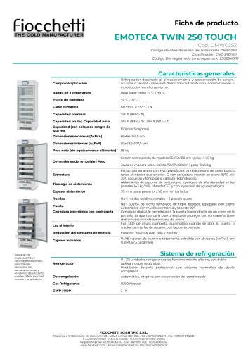 EMOTECA TWIN 250 TOUCH
