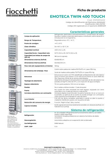 EMOTECA TWIN 400 TOUCH