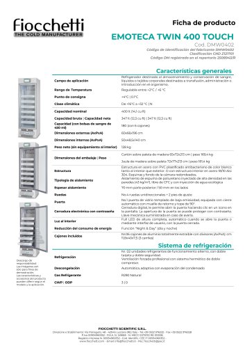 EMOTECA TWIN 400 TOUCH