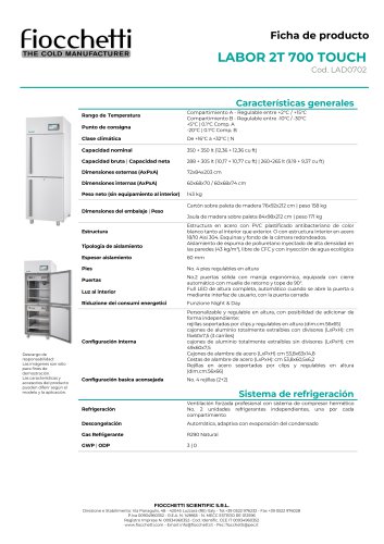 LABOR 2T 700 ECT-F TOUCH