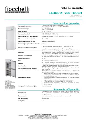 LABOR 2T 700 ECT-F TOUCH