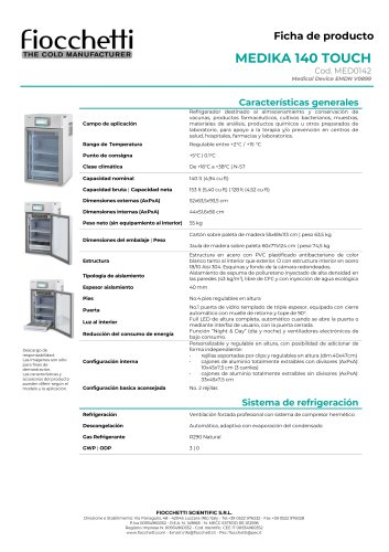 MEDIKA 140 ECT-F TOUCH