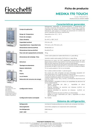 MEDIKA 170 ECT-F TOUCH