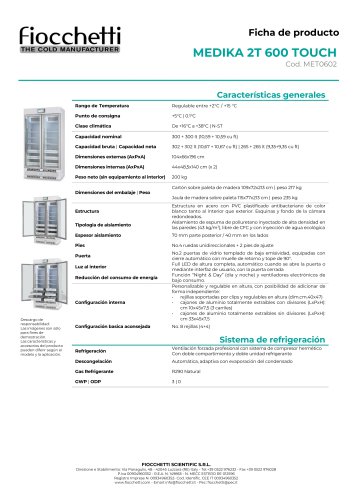MEDIKA 2T 600 ECT-F TOUCH