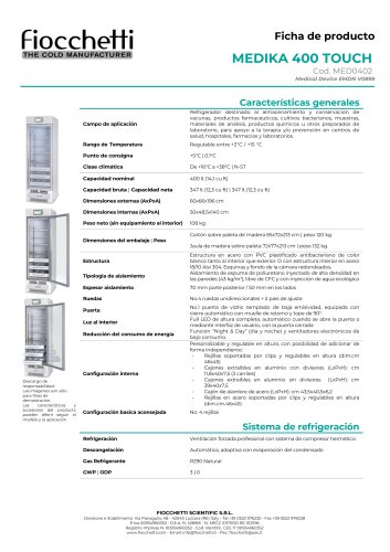MEDIKA 400 ECT-F TOUCH