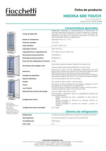 MEDIKA 500 ECT-F TOUCH
