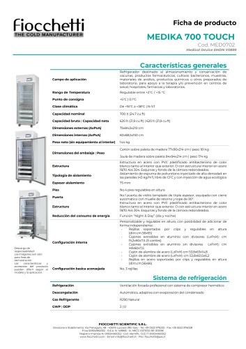 MEDIKA 700 ECT-F TOUCH