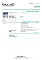 Productor de hielo granizado AF1156A