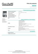 Productore de Hielo cubitos B30W