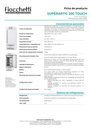 SUPERARTIC 250 ECT-F TOUCH