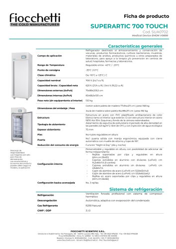 SUPERARTIC 700 ECT-F TOUCH