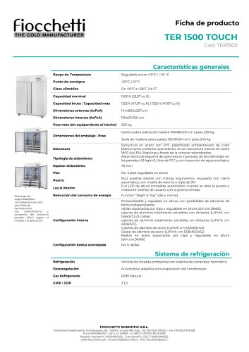 TER 1500 ECT-F TOUCH