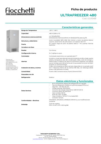 ULTRAFREEZER 480