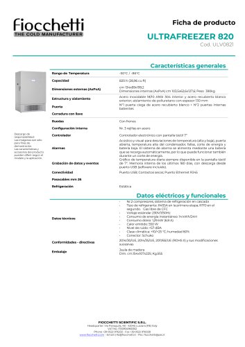 ULTRAFREEZER 820