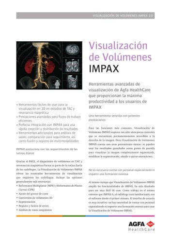 IMPAX_Volume_Viewing datasheet