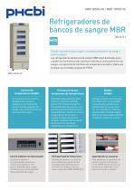 BR-305GR-PE & MBR-705GR-PE Blood Bank Refrigerator