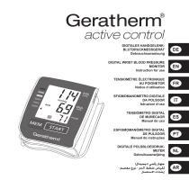 Geratherm® active control Monitor digital de presión sanguínea de muñeca GT-1215 - 1