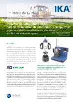 Reactor de laboratorio IKA® Para la formulacion de emulsiones y compuestos - 1