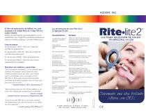 Rite lite 2 HI CRI Shade Matching en espanol - 2