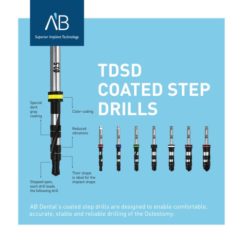 TDSD COATED STEP DRILLS