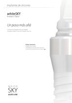 Implante de zirconio – whiteSKY Alveo Line & Tissue Line-6