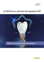 SKY Sistema de implantes – blueSKY, narrowSKY, classicSKY