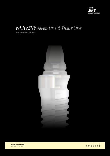whiteSKY &ndash; Instrucciones de uso
