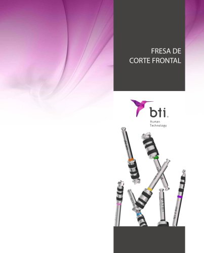 BTI Fresa de Corte Frontal