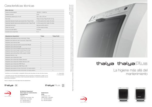Thalya - Thalya Plus | Castellini