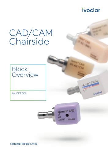 Block Overview CEREC 