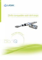 Drills compatible with drill stops