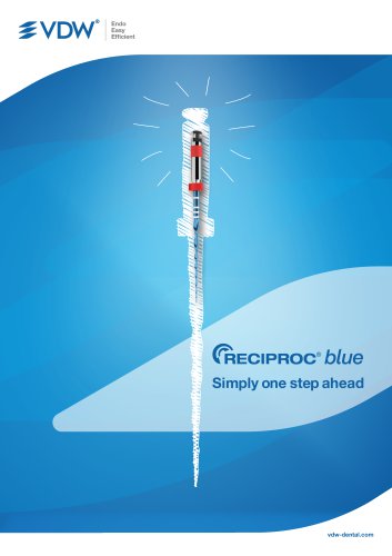 RECIPROC blue - Product brochure