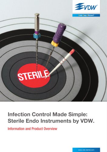 Sterile Endo Instruments by VDW.