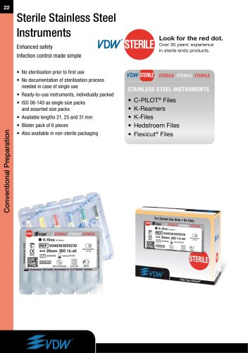 Sterile Stainless Steel Instruments