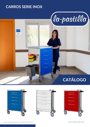 Catálogo carros de acero inoxidable