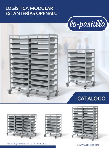 LOGÍSTICA MODULAR ESTANTERÍAS OPENALU