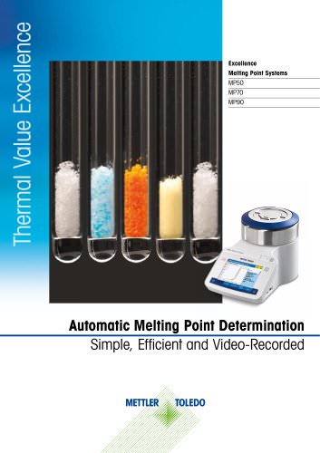 Excellence Melting Point Systems