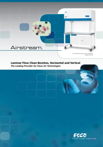 Laminar Flow Clean Benches, Horizontal and Vertical Airstream® AHC AVC