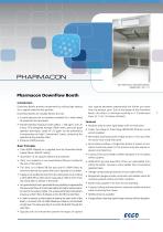 Pharmacon Downflow Booth