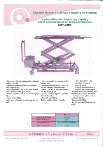 Hydro-electric trolley